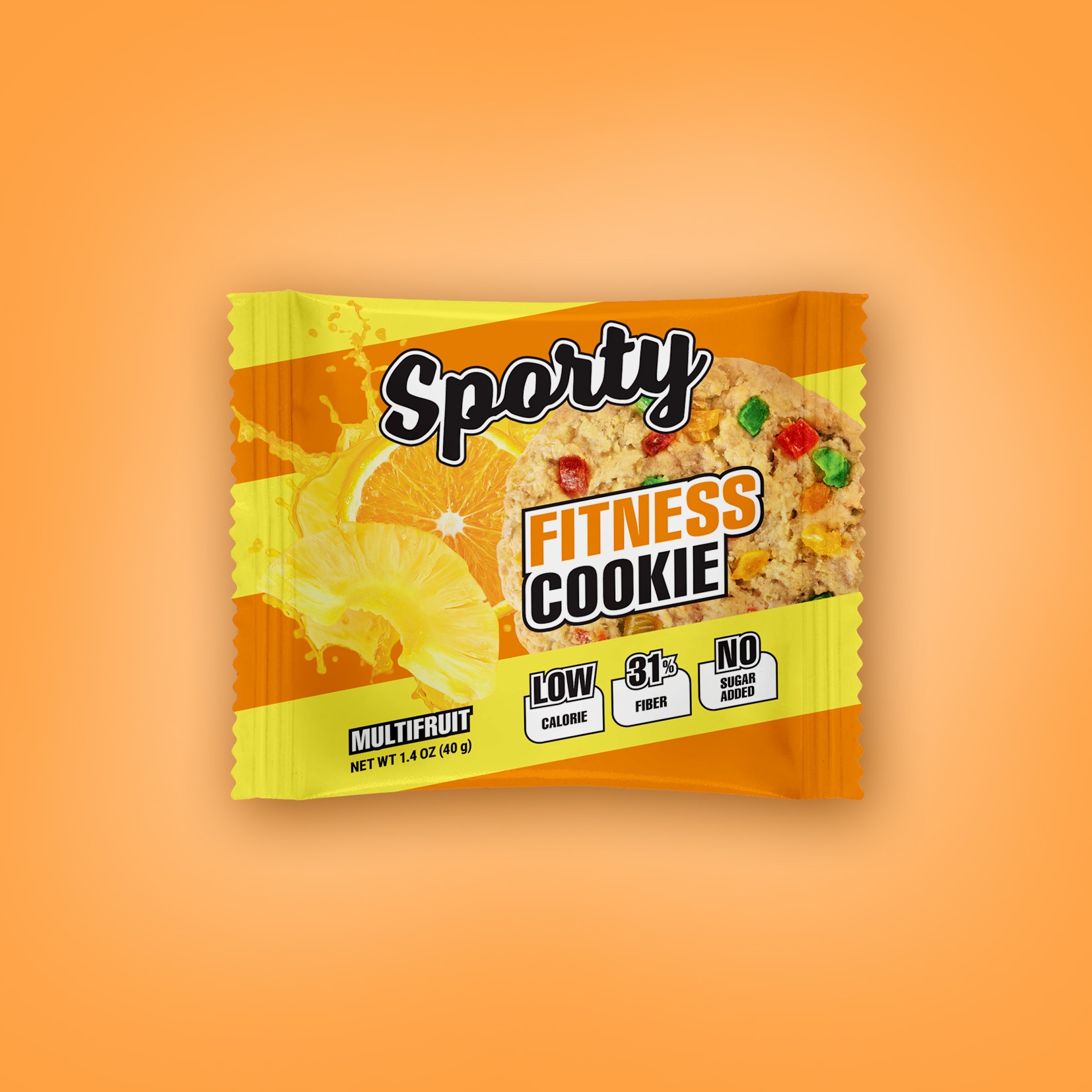 Sporty Fitness cookies Multifruit 40g